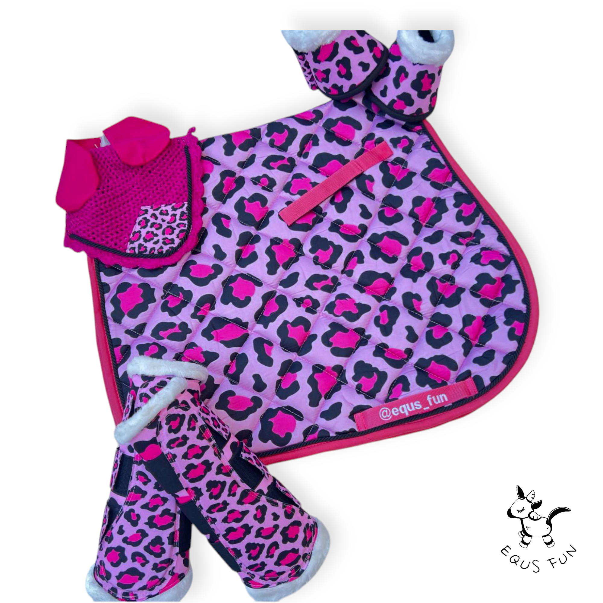 Set leopard Pink